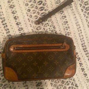Vintage Louis Vuitton Marly Dragonne Clutch
